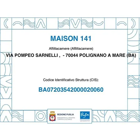 Maison 141 Polignano a Mare